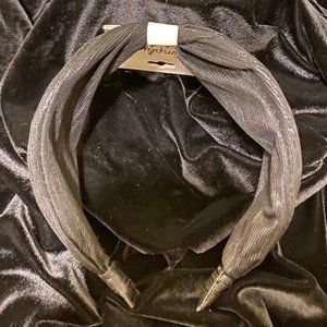 Black Metallic Headband